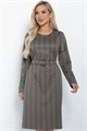 Платье Афина (серое) П11309 П11309