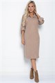 Платье Нежность осени (кофе с молоком) П11270 П11270