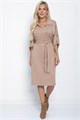 Платье Нежность осени (кофе с молоком) П11270 П11270