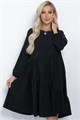 Платье Магия стиля (черное) П11308 П11308