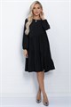 Платье Магия стиля (черное) П11308 П11308