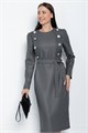 Платье Катриса (серое) П11088 П11088