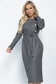 Платье Катриса (серое) П11088 П11088