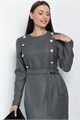 Платье Катриса (серое) П11088 П11088