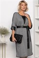 Платье Селин (серое) П11302 П11302