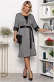Платье Селин (серое) П11302 П11302