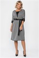 Платье Селин (серое) П11302 П11302