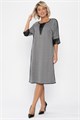 Платье Селин (серое) П11302 П11302
