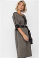 Платье Селин (черно-бежевое) П11301 П11301