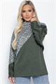 Блуза Нелли (хаки) Б11251 Б11251