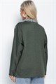 Блуза Нелли (хаки) Б11251 Б11251