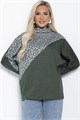 Блуза Нелли (хаки) Б11251 Б11251