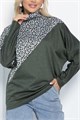Блуза Нелли (хаки) Б11251 Б11251