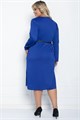 Платье Стильный баланс (синее) П11118 П11118