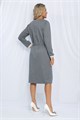 Платье Верона (серое) П11093 П11093
