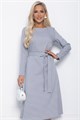 Платье Подиум (серое) НЬЮ П10839 П10839