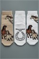 Носки женские Лошадки (набор 3 пары) 56895