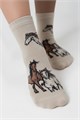 Носки женские Лошадки (набор 3 пары) 56895