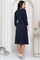 Платье Та самая (темно-синее) П12112 П12112