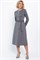 Платье трикотажное Парижанка (серое) П14786-10М П14786-10М