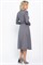 Платье трикотажное Парижанка (серое) П14786-10М П14786-10М