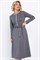 Платье трикотажное Парижанка (серое) П14786-10М П14786-10М