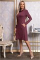 Платье Мариса (бордовое) П14837-10М П14837-10М