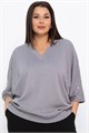 Блуза Вэнсдей (серая) Б14820-4М Б14820-4М