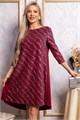 Платье Леди Элегант (темно-красное) П14827-10М П14827-10М