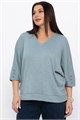 Блуза Вэнсдей (ментоловая) Б14823-4М Б14823-4М