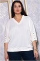 Блуза Вэнсдей (молочная) Б14819-4М Б14819-4М