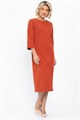 Платье Твоё настроение (оранжевое) П14813-43М П14813-43М