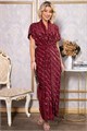Платье Исландия (бордовое) П14814-30М П14814-30М