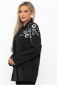 Жакет Цветочное безумие (черный) Б14798-7М Б14798-7М