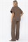Костюм трикотажный Уютный шарм (коричневый) К14250-5М К14250-5М - фото 96166 Костюм трикотажный Уютный шарм (коричневый) К14250-5М К14250-5М - фото 96166