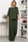 Костюм трикотажный Альберта (темно-зеленый) К14342-10М К14342-10М - фото 96181